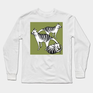 Tasmanian Tiger - Extinct Long Sleeve T-Shirt